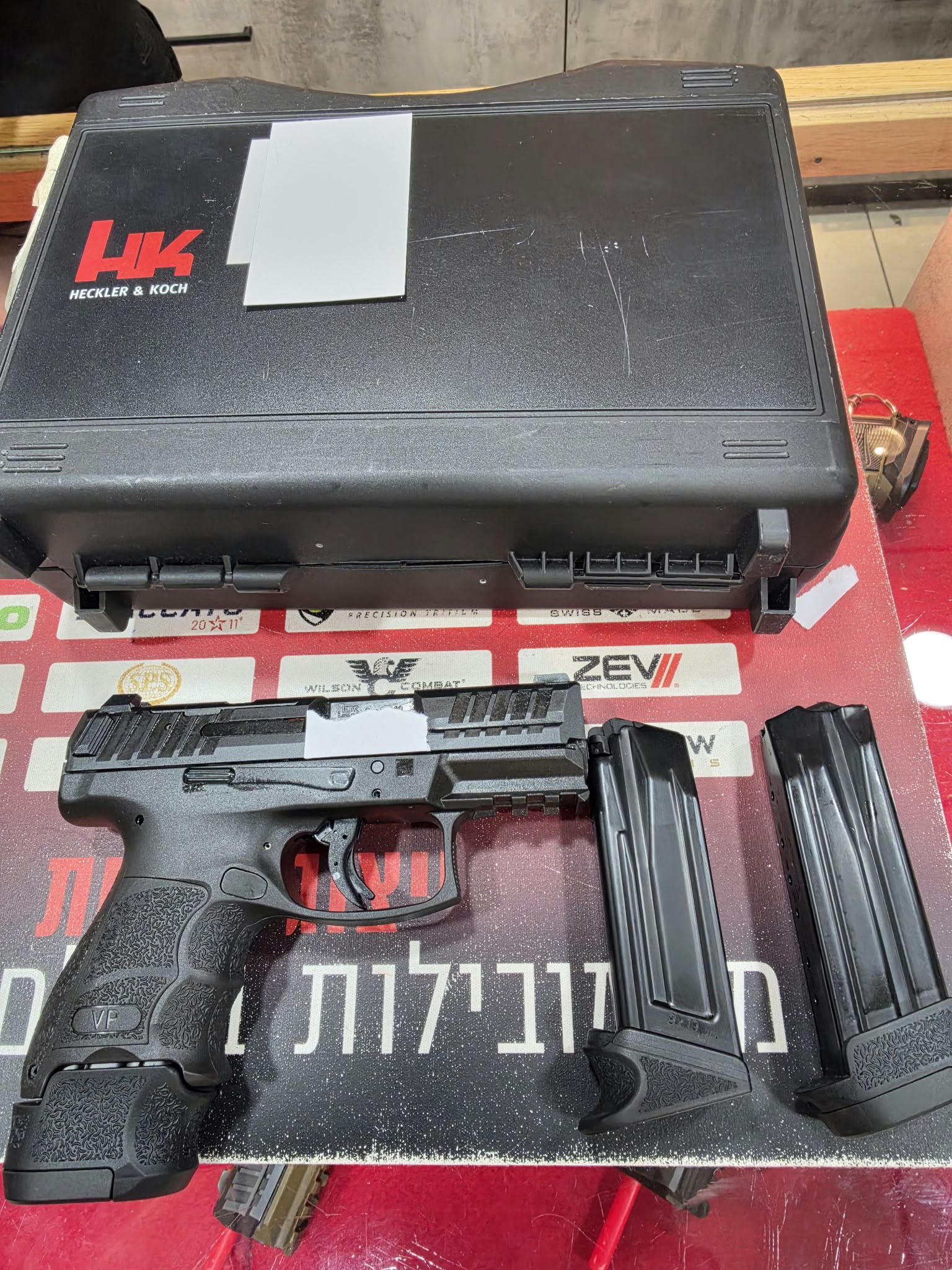 HK VP9 - SK כחדש - ירה 100 כדור - אריזה מקורית  עם 3 מחסניות 3