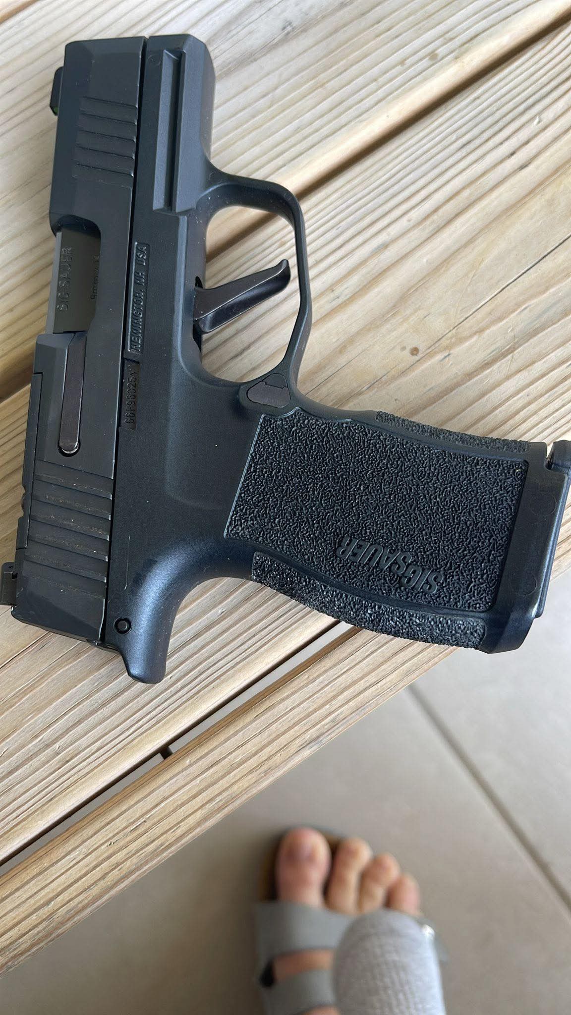 זיג זאוור p365x sig sauer במצב חדש לגמרי 2