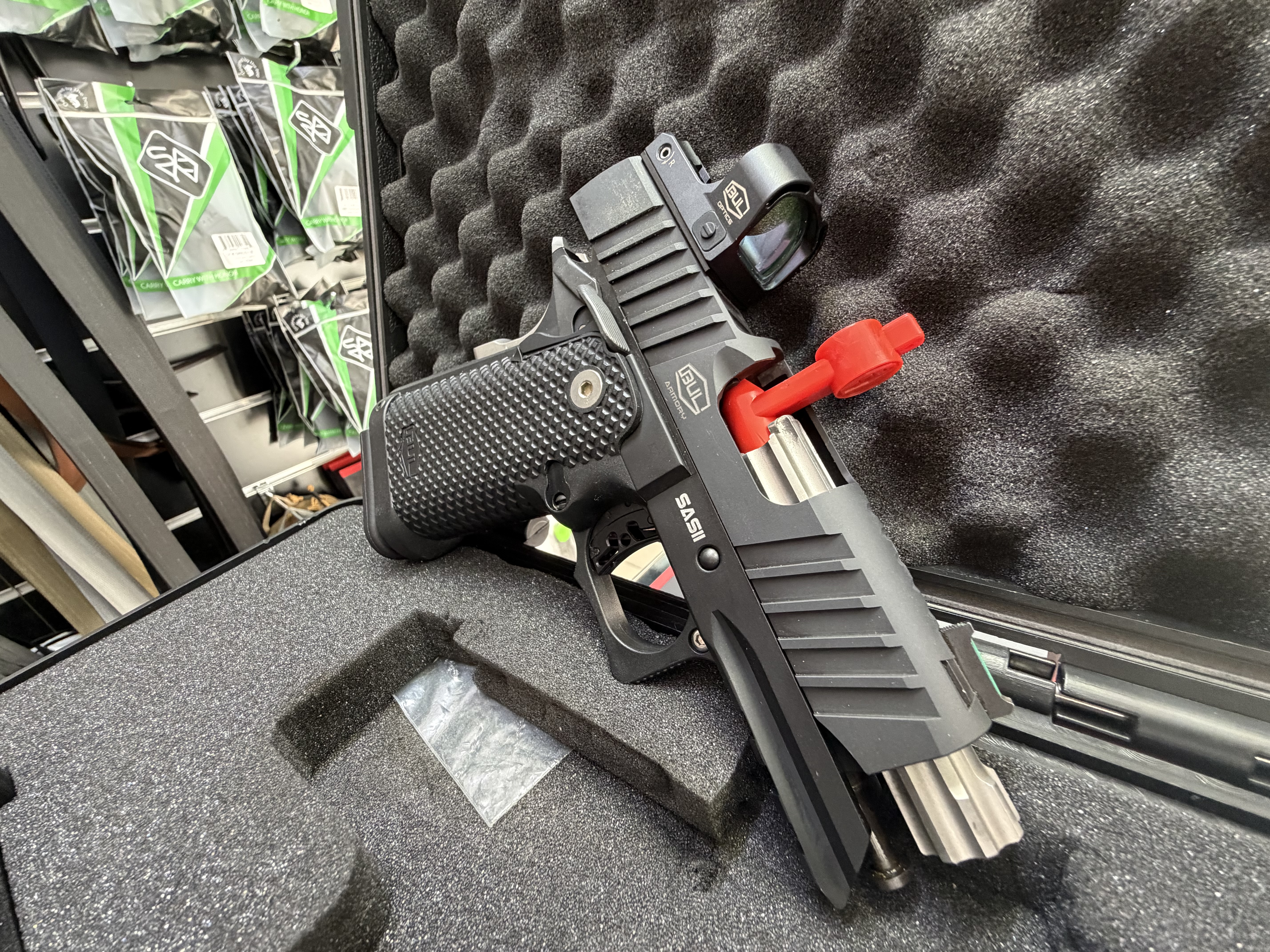Bull sas 2  + כוונת השלכה 2