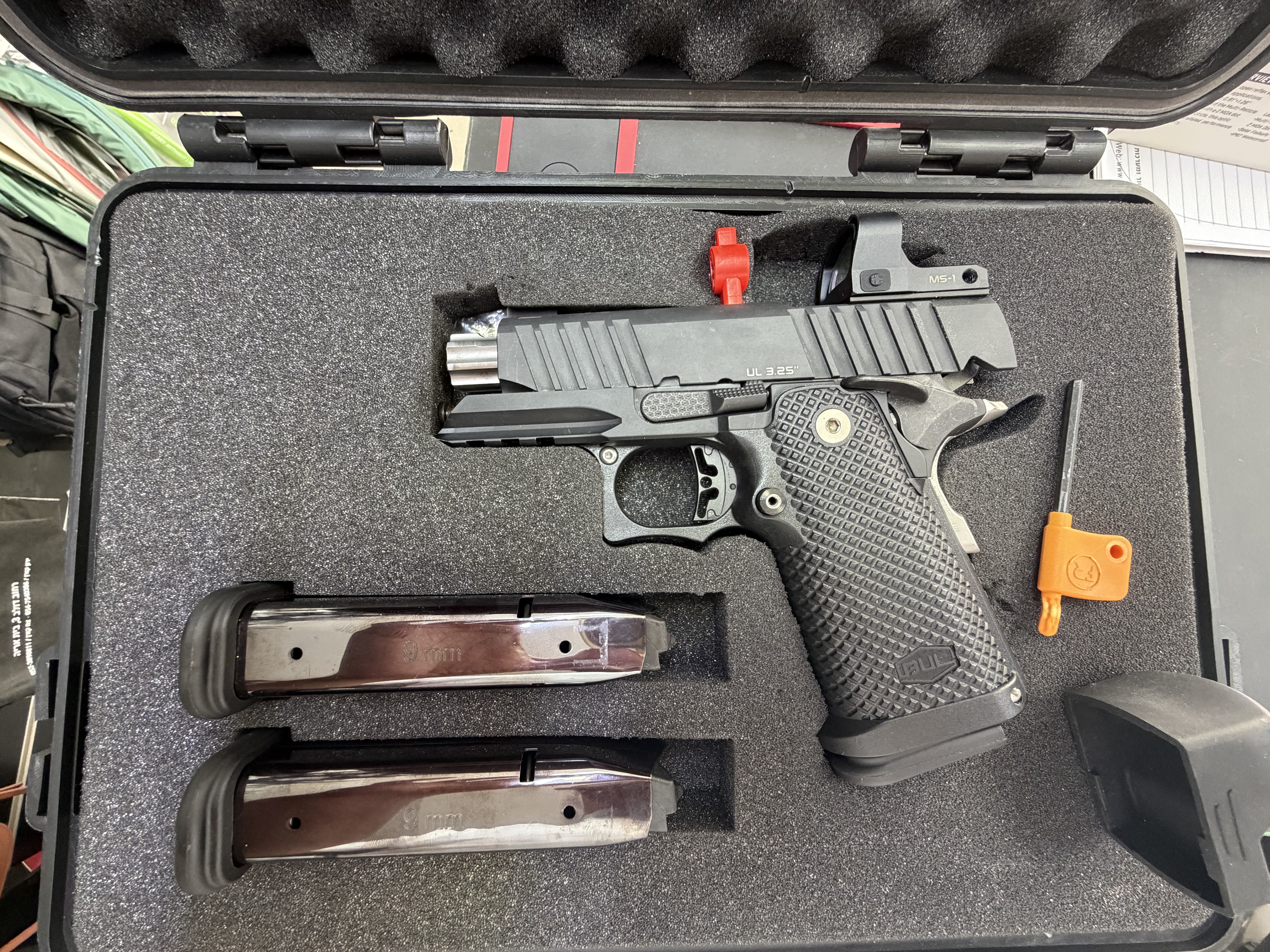 Bull sas 2  + כוונת השלכה