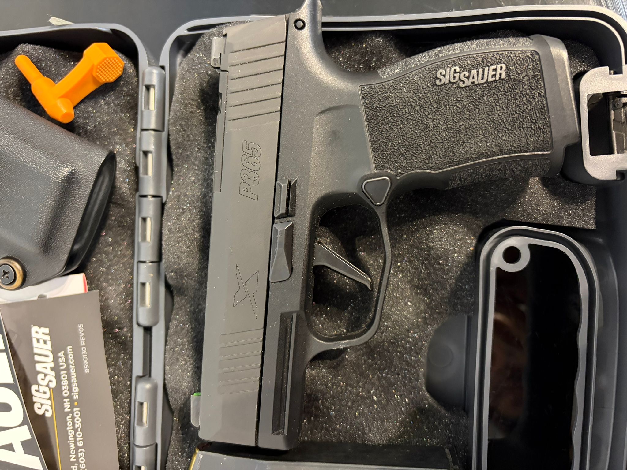 אקדח זיג זאוור Sig Sauer P365X אקדח במצב חדש לגמרי. 2