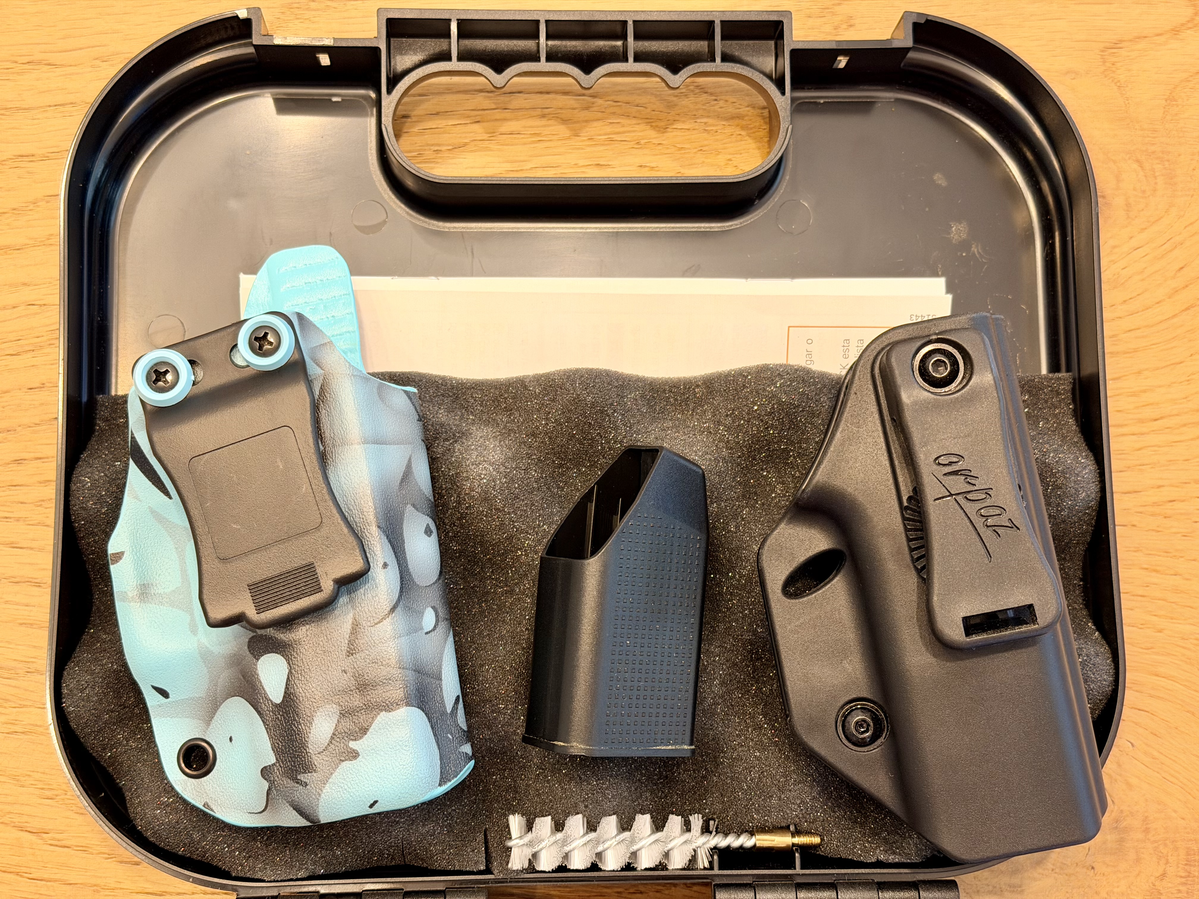 Glock 43X דגם אוסטרי (לא MOS, עם מסילת פיקטיני) 4