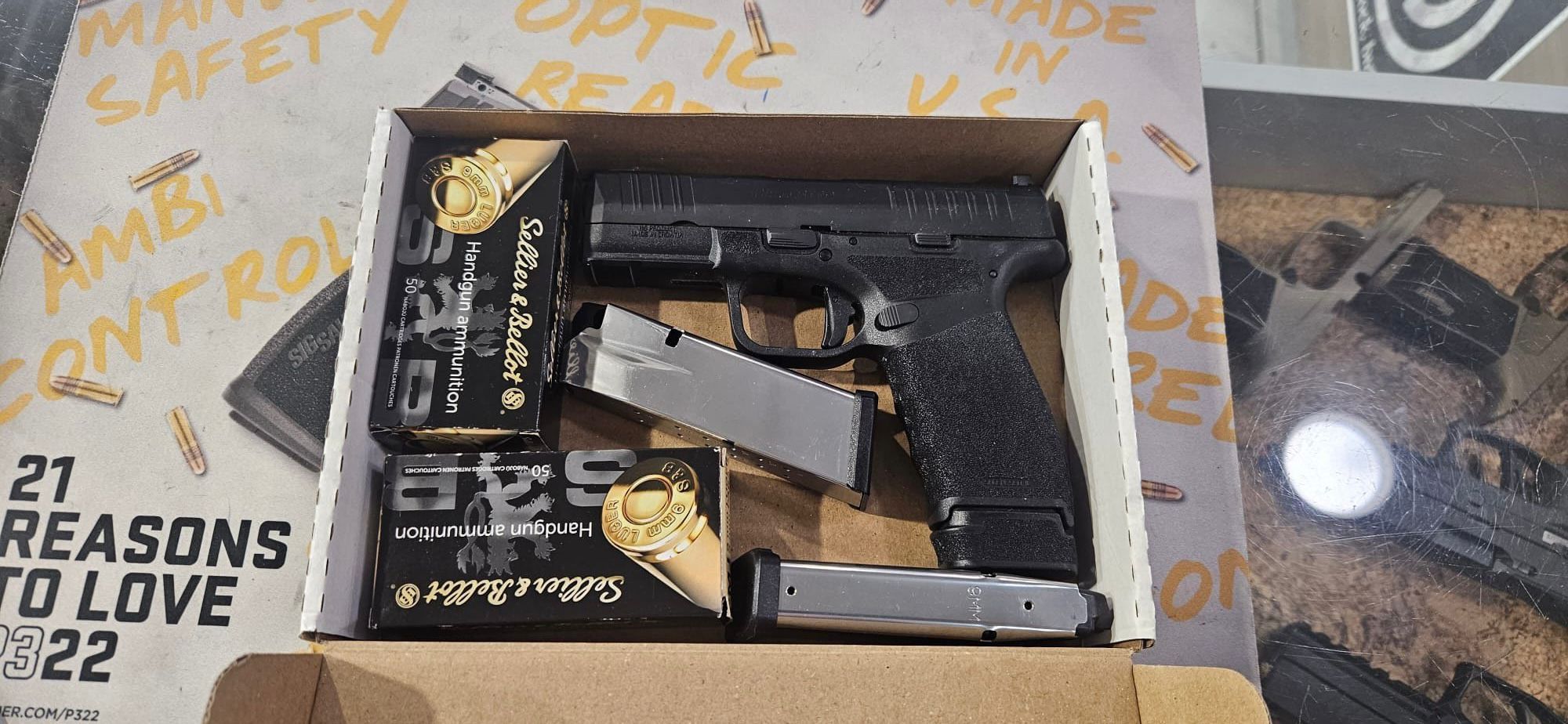 Springfield Hellcat Pro + נרתיק פנימי + 3 מחסניות