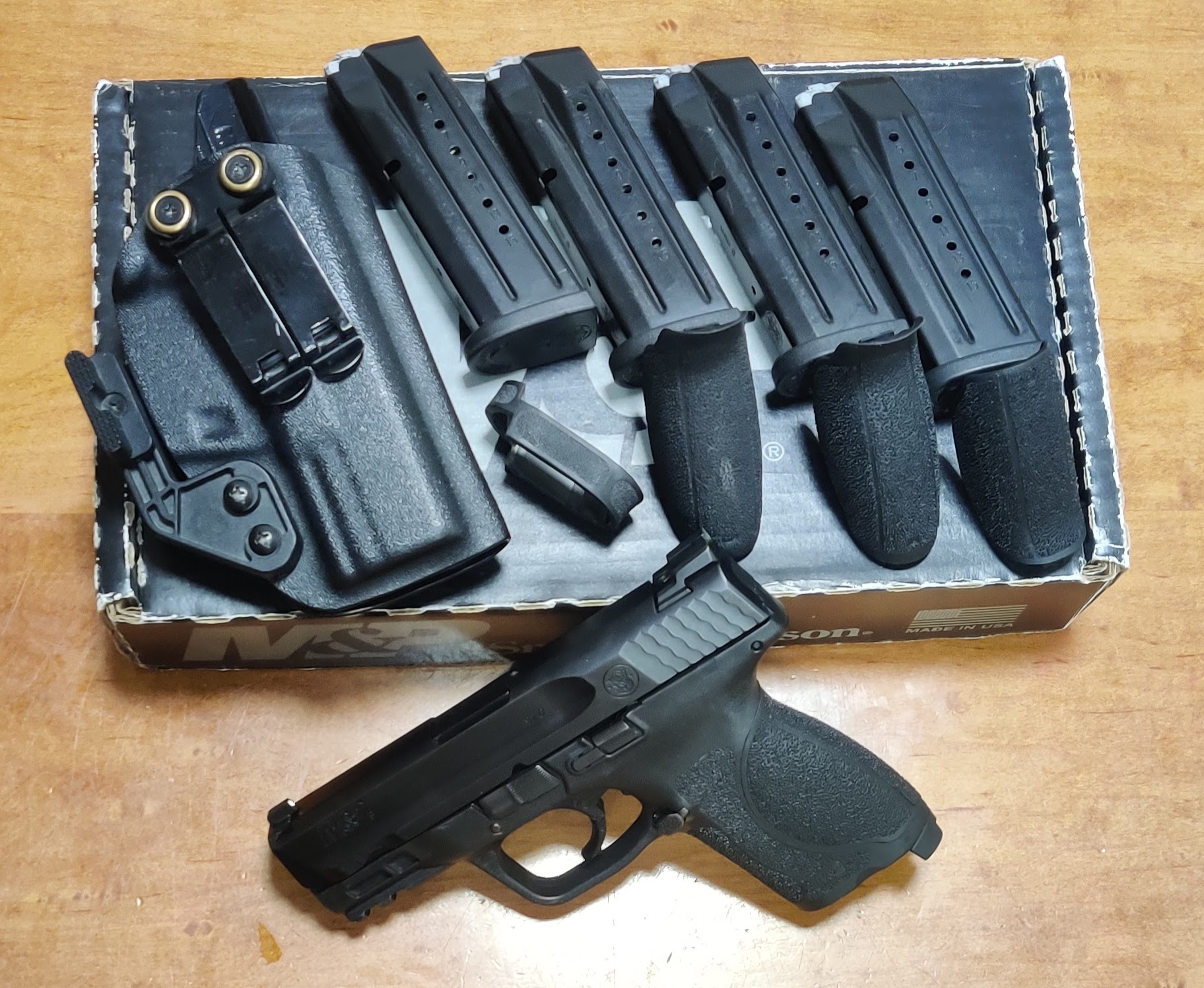 M&P M2.0 Compact 3.6" כולל 4 מחסניות העברת בעלות ועוד