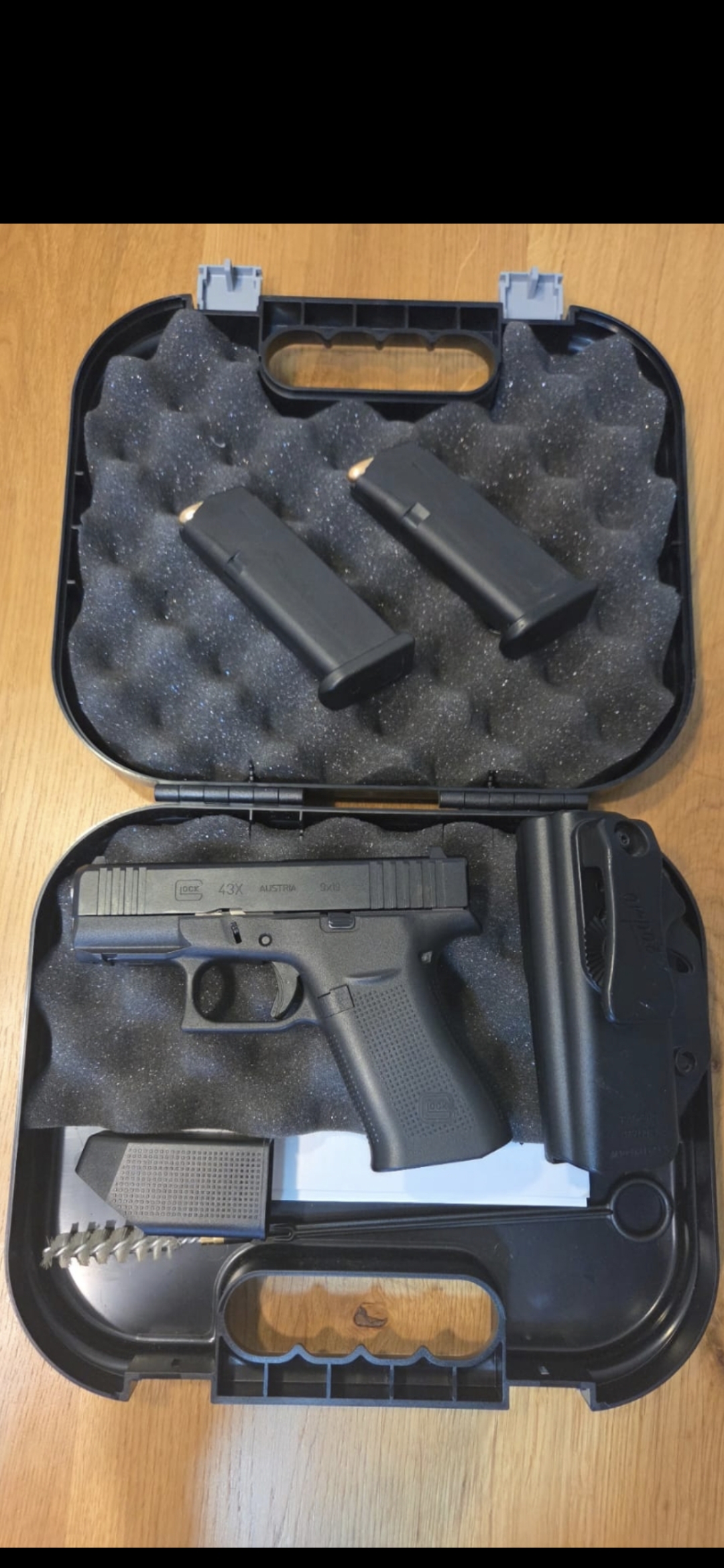 Glock 43x במצב מצוין