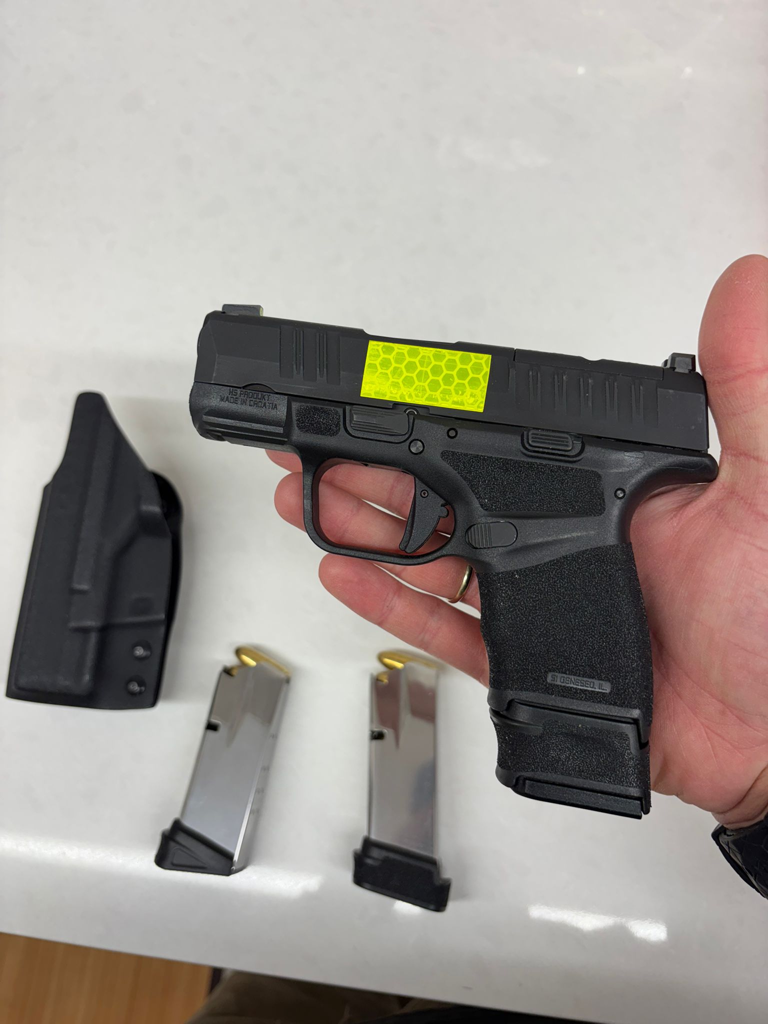 springfield Hellcat 3" OSP - כמו חדש! ירה רק פעמיים במטווח ולא יצא מהנרתיק חוץ מניקוי  3