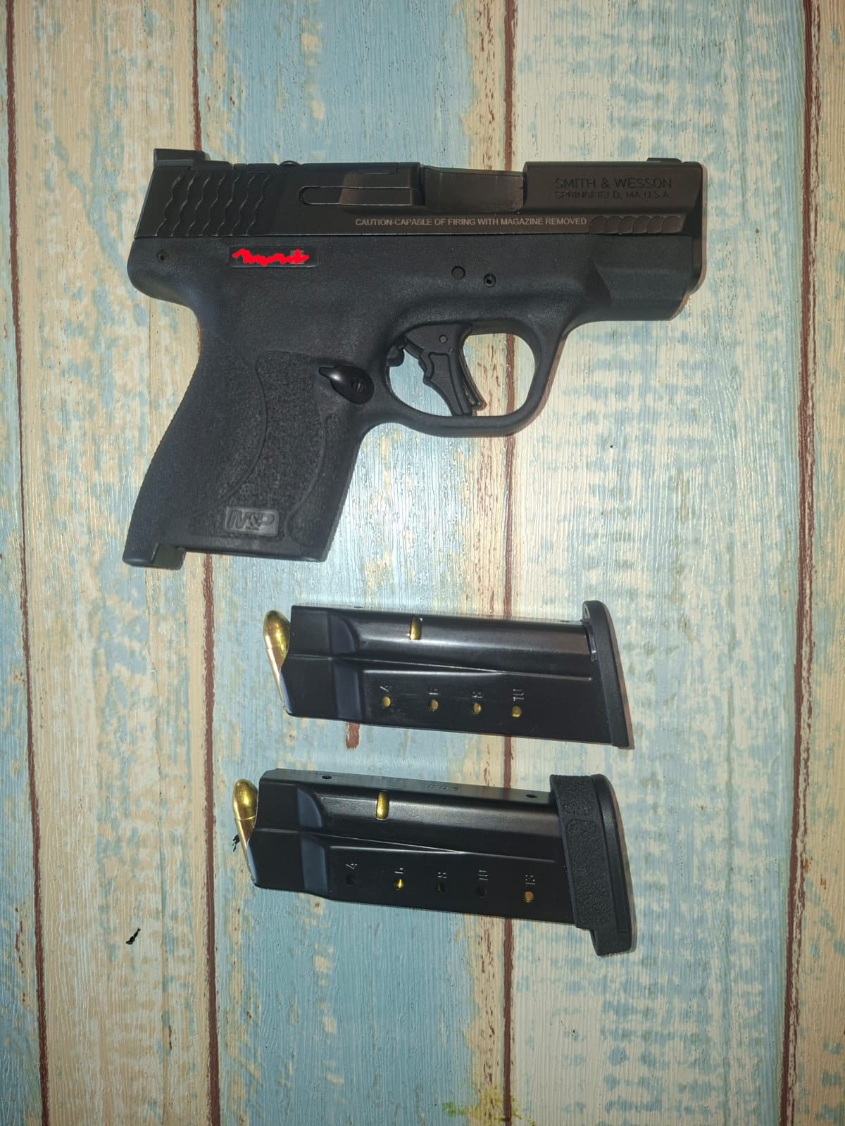 אקדח מעולה להסלקה ונשיאה יום יומית  M&P 9 SHIELD PLUS  - לדגם זה יש הכנה לכוונת השלכה 5