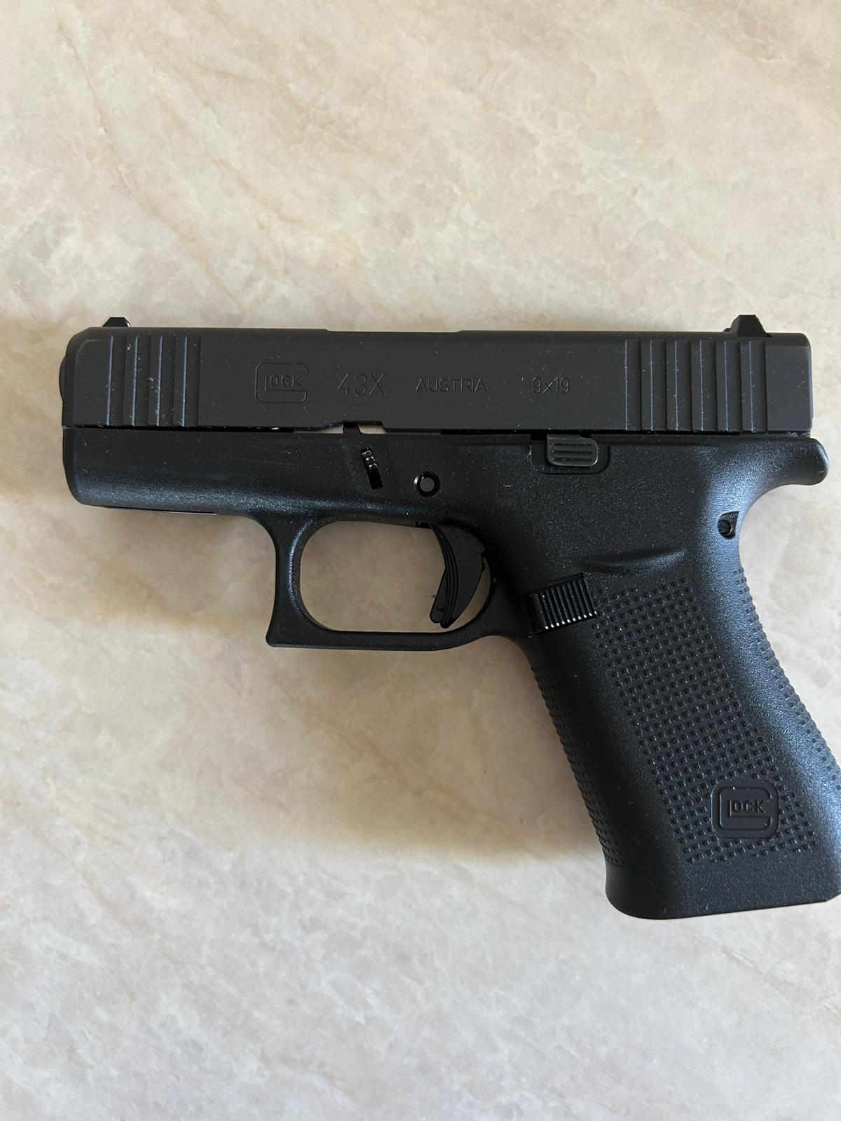 Glock 43, כמו חדש.