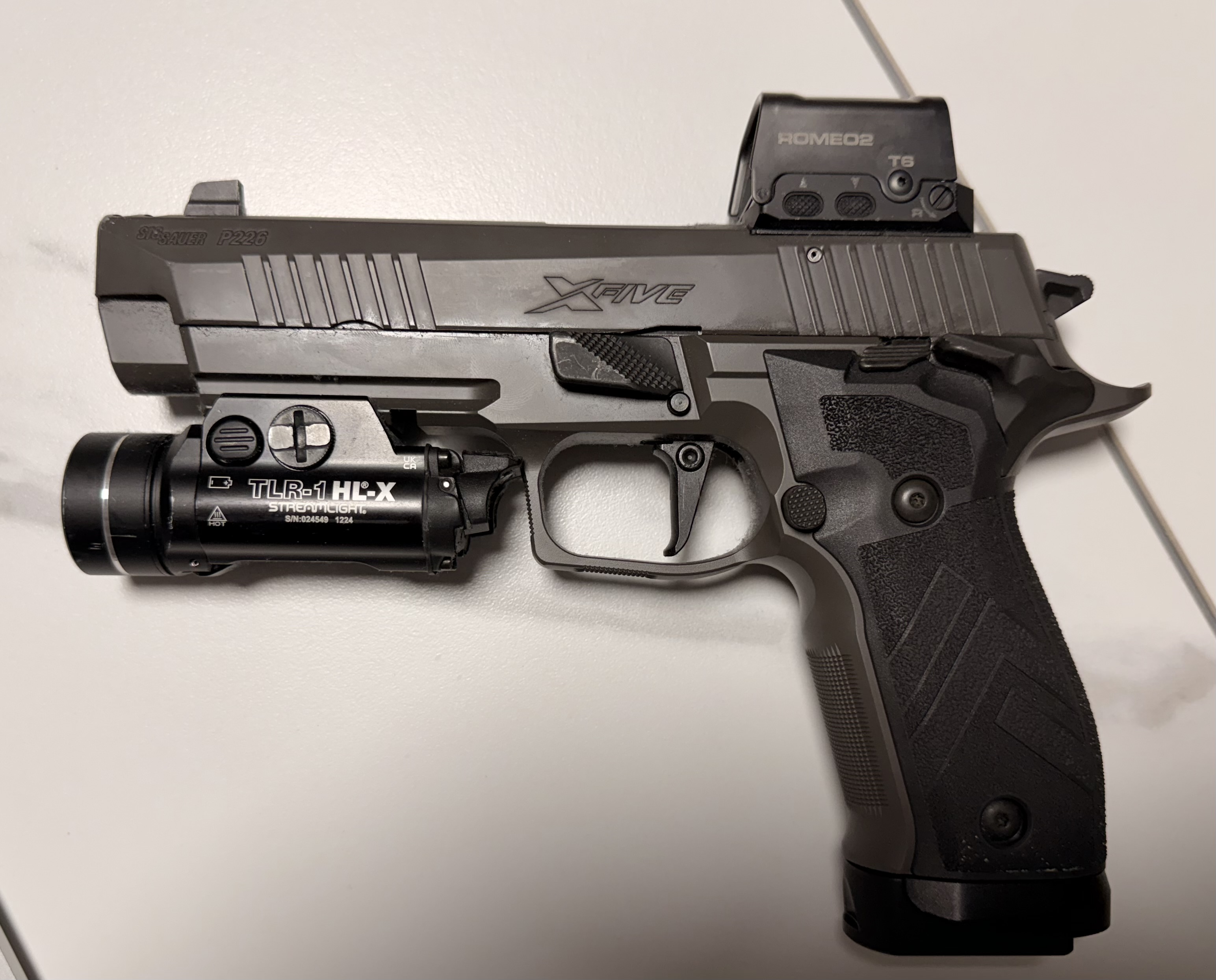 Sig Souer P226 xfive Legion
