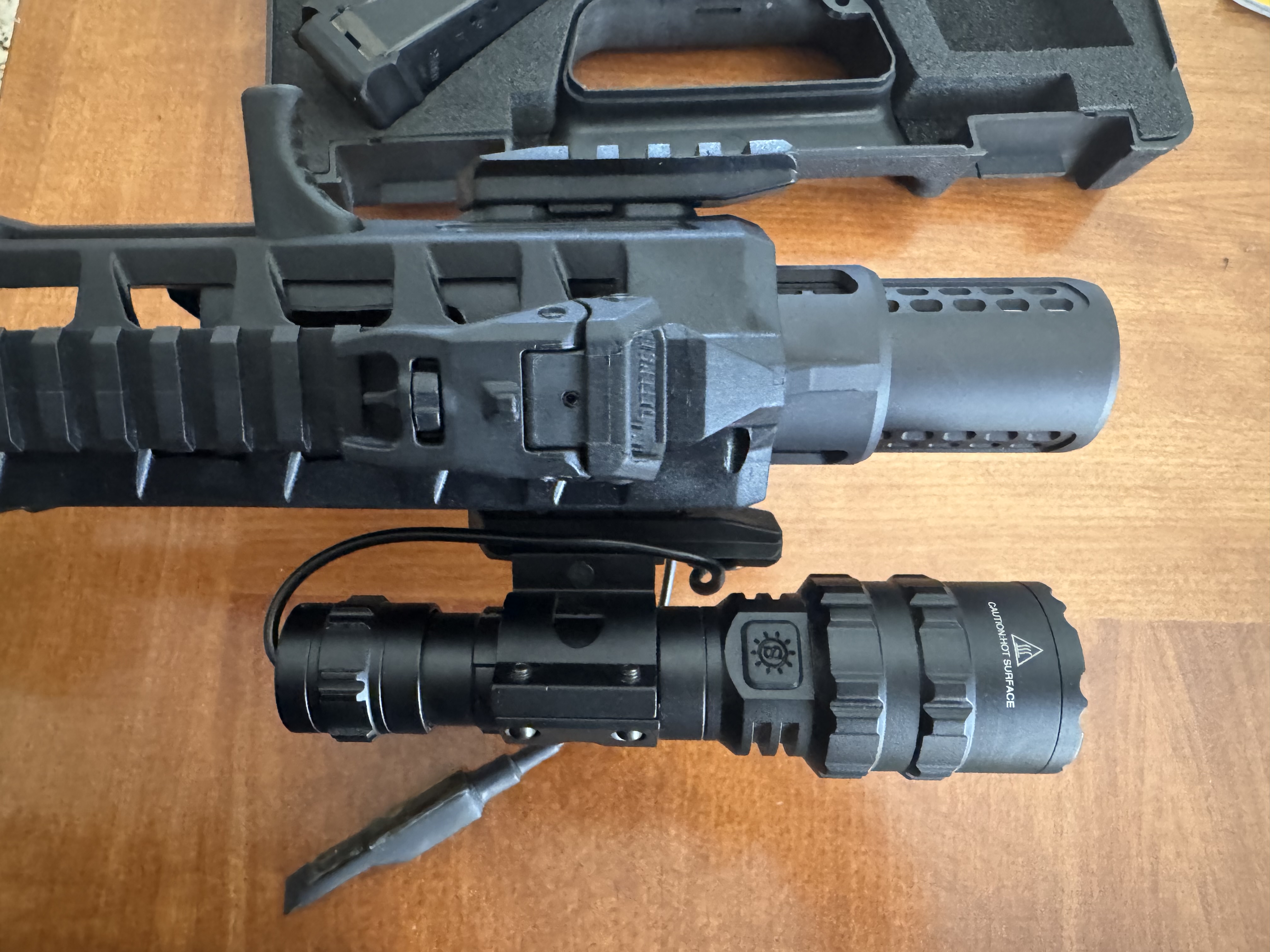 אקדח cz shadow 2 כולל כדון, כוונת ופנס 3