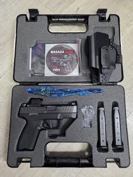 IWI Masada Slim שחור במצב מצוין! 2